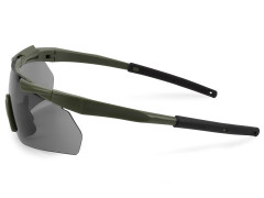 Очки стрелковые ShotTime Lynx KIT, защитные, зелёные, линза: прозрачная, жёлтая, серая, футляр