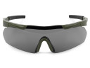 Очки стрелковые ShotTime Lynx KIT, защитные, зелёные, линза: прозрачная, жёлтая, серая, футляр