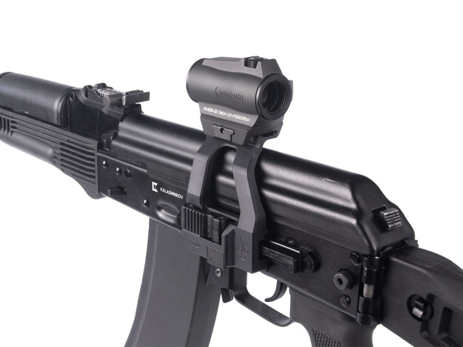 Кронштейн SAG BIT боковой быстросъёмный Picatinny/ACOG для АК/Сайга