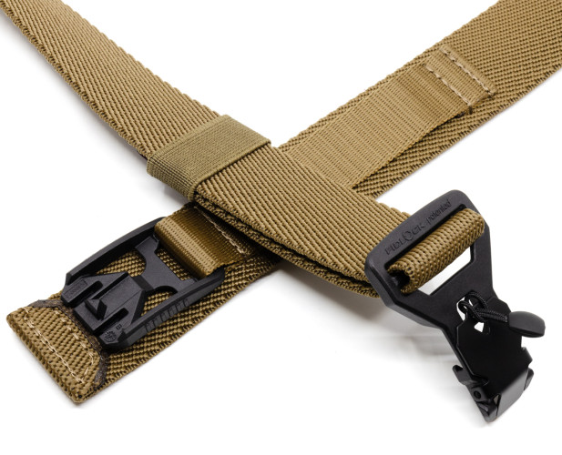 Ремень брючный тактический Долг Флекс регулируемый с магнитной пряжкой Койот