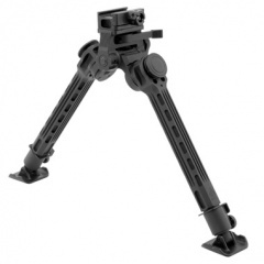 Сошки телескопические Leapers UTG TL-BPFS01-A Big Bore быстросъемные на Picatinny 22 - 35 см