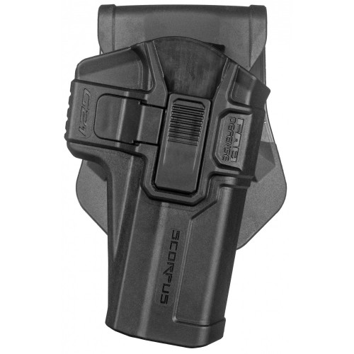 Кобура поворотная с кнопкой Fab Defense MX G-21 SR SC-G21SRB для Glock 9 (.45) мм Чёрный