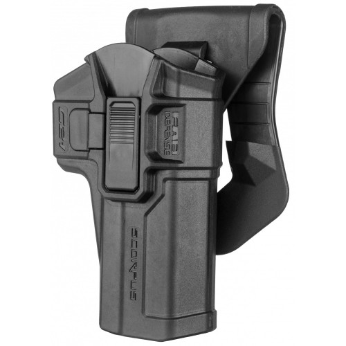 Кобура поворотная с кнопкой Fab Defense MX G-21 SR SC-G21SRB для Glock 9 (.45) мм Чёрный