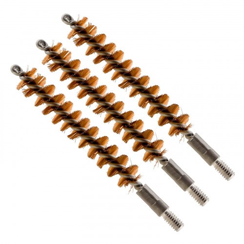 Ерш щетинный для чистки оружия Bore Tech Benchmark BTBR-338-03 для .338 калибра Папа 8/32 Бронза 3 шт