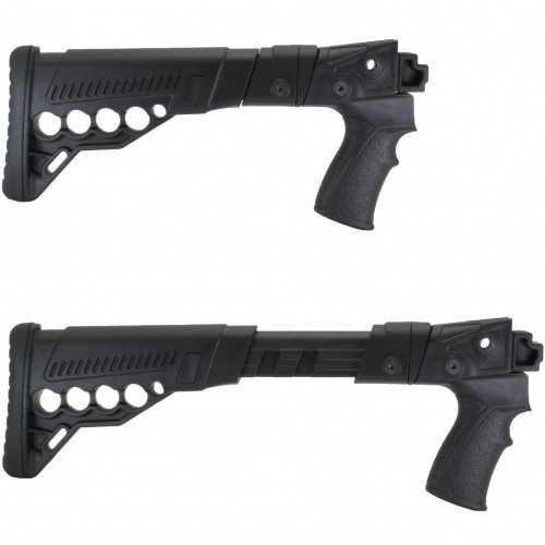 Приклад телескопический DLG Tactical TBS Utility (DLG20004) для Сайга-12 / Сайга-20 / Сайга-410 с патронташем