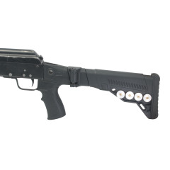Приклад складной DLG Tactical TBS Utility (DLG20004) для Сайга-12 / Сайга-20 / Сайга-410 с патронташем