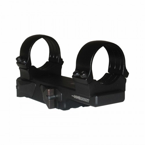 Кольца-моноблок Innomount (50-26-16-00-950) быстросъемные D=25.4 мм H=16 мм на Призму (10-12 мм) | Высокий