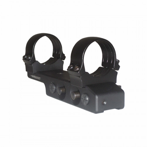 Кольца-моноблок Innomount (50-26-16-00-950) быстросъемные D=25.4 мм H=16 мм на Призму (10-12 мм) | Высокий