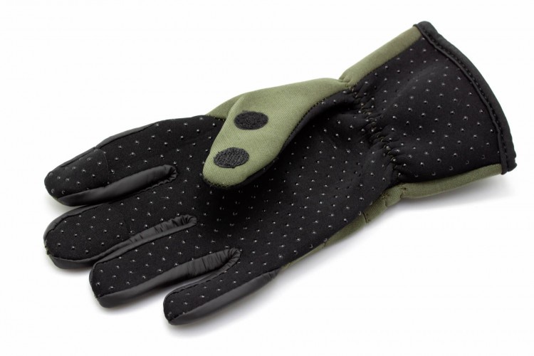 Перчатки рыболовные Стикхант Триггер Фиш демисезонные полноразмерные Хаки