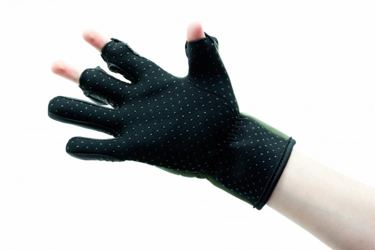 Перчатки рыболовные Стикхант Триггер Фиш демисезонные полноразмерные Хаки