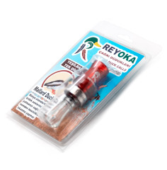 Манок духовой на утку крякву Reyoka Ordek Bir 1 лепесток Красный / Прозрачный