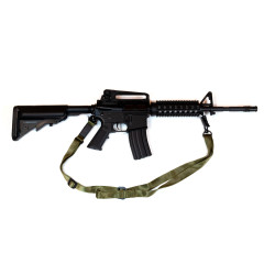 Ремень оружейный RusForce Heavy на 2 точки Зелёный
