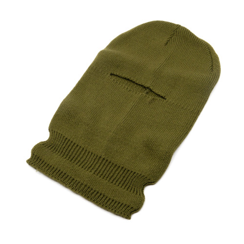 Маска балаклава Стикхант Разведчик демисезонная вязанная 1 отверстие Хаки