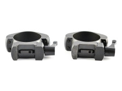 Кольца Nikko Stirling Diamond QR, быстросъемные на Weaver, 30мм, средние, 4 винта, сталь