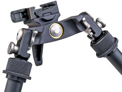 Сошки телескопические Atlas BT65-LW17 G2 на Picatinny быстросъёмные Pod-Loc, 5 углов положения ног, высота 5.1 - 9.4"