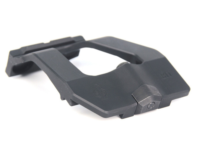 Кронштейн SAG BIT боковой небыстросъёмный Weaver/ACOG для АК/Сайга, стальной зуб, алюминиевый сплав, компактный, 80г