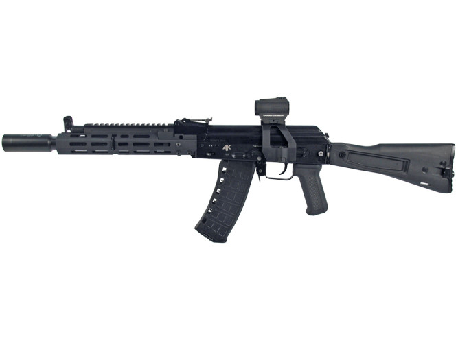 Кронштейн SAG BIT боковой небыстросъёмный Weaver/ACOG для АК/Сайга, стальной зуб, алюминиевый сплав, компактный, 80г