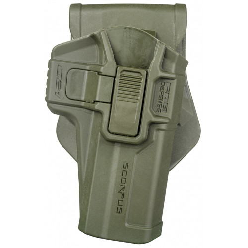 Кобура поворотная с кнопкой Fab Defense MX G-21 SR SC-G21SRG для Glock 9 (.45) мм Зелёный
