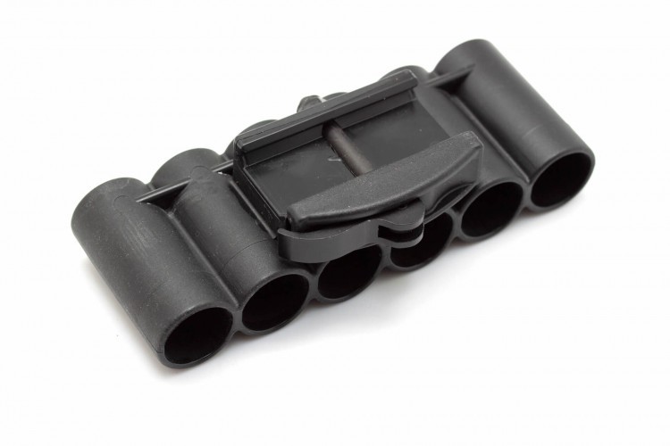 Патронташ тактический Fab Defense SH-6 открытый на 6 патронов 20 калибра Черный