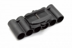 Патронташ тактический Fab Defense SH-6 открытый на 6 патронов 20 калибра Черный