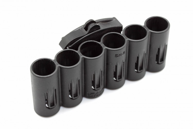 Патронташ тактический Fab Defense SH-6 открытый на 6 патронов 20 калибра Черный