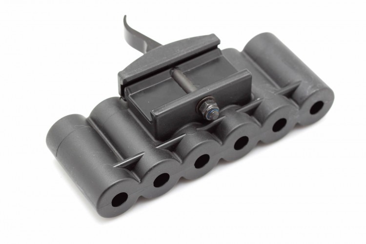 Патронташ тактический Fab Defense SH-6 открытый на 6 патронов 20 калибра Черный