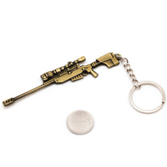 Брелок Microgun XS Снайперская винтовка Remington Золотой