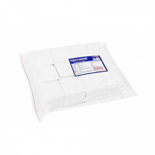 Патч-салфетка фланелевый для чистки оружия ЧИСТОGUN 60x60-750 | Кал. 12-28 | 60х60 мм Белый 750 шт