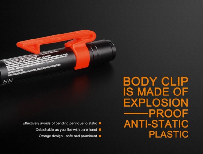 Фонарь тактический Fenix WF05E Свет - Белый (Холодный) 85 lm 54 м