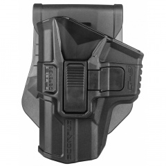 Кобура поворотная с кнопкой Fab Defense MX G-9SR LH SC-G9SRLHB для Glock 9 мм Черная