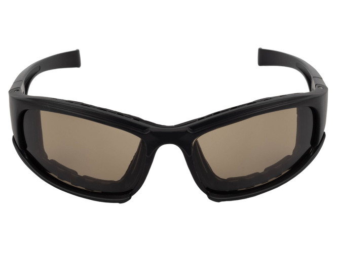 Очки стрелковые ShotTime Panthera KIT, защитные, чёрные, линзы: прозрачные, жёлтые, коричневые, поляризационные, EVA футляр