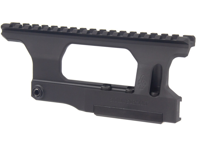 Кронштейн SAG боковой небыстросъёмный Picatinny для СВД/Тигр/TG3