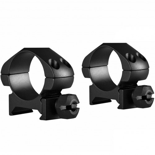 Кольца для прицела Hawke Precision (23000) быстросъемные D=25.4 мм H=4 мм на Weaver | Низкий 2 шт