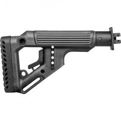 Приклад нетелескопический Fab Defense UAS-VEPR для Вепрь 12 с упором для щеки Чёрный