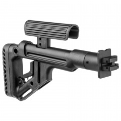 Приклад нетелескопический Fab Defense UAS-VEPR для Вепрь 12 с упором для щеки Чёрный