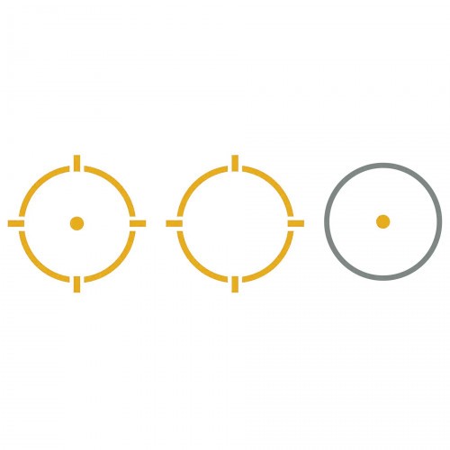 Прицел коллиматорный Holosun Enclosed Elite 512C 1X23X32 IR FP WP (HE512C-GD) Закрытый M.R.S 2/65 MOA