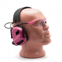 Наушники активные стрелковые Earmor Military Edition ME4 22-82 ДБ Пурпурный