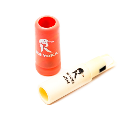 Манок духовой на утку лысуху Reyoka Meke Красный / Белый