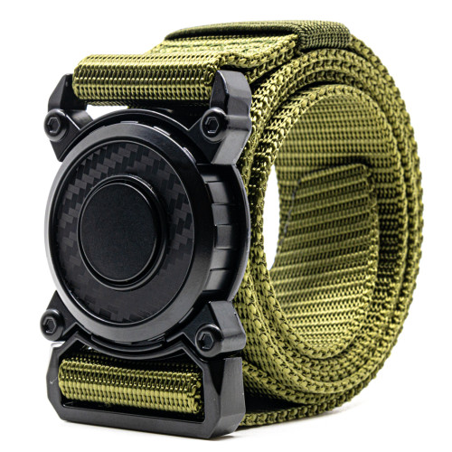 Ремень брючный RusForce Outdoor Circle с пряжкой 38 мм Зелёный