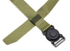 Ремень брючный RusForce Outdoor Circle с пряжкой 38 мм Зелёный