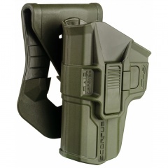 Кобура поворотная с кнопкой Fab Defense MX G-9SR LH SC-G9SRLHG для Glock 9 мм Хаки