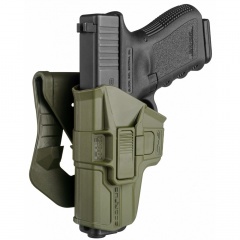 Кобура поворотная с кнопкой Fab Defense MX G-9SR LH SC-G9SRLHG для Glock 9 мм Хаки