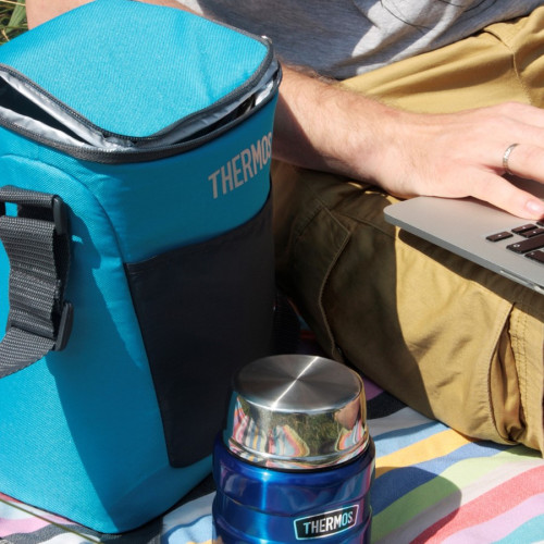 Термосумка THERMOS CLASSIC 12 Can Cooler Teal, 10л, размеры (ДШВ) см: 20х14х32, вес 350г, бирюзовый
