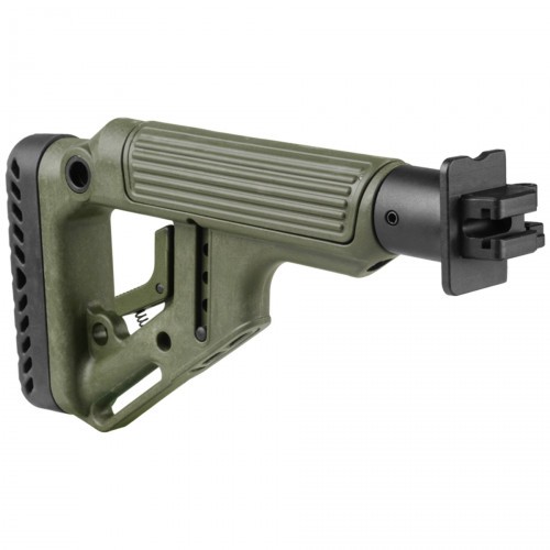 Приклад нетелескопический Fab Defense UAS-VEPR для Вепрь 12 с упором для щеки Хаки