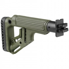 Приклад нетелескопический Fab Defense UAS-VEPR для Вепрь 12 с упором для щеки Хаки