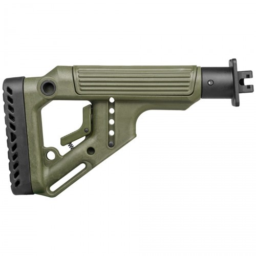 Приклад нетелескопический Fab Defense UAS-VEPR для Вепрь 12 с упором для щеки Хаки