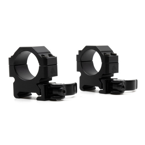 Кольца для прицела Leapers UTG Max Strength (RQ2W1104) быстросъемные D=25.4 мм H=10 мм на Weaver | Низкий