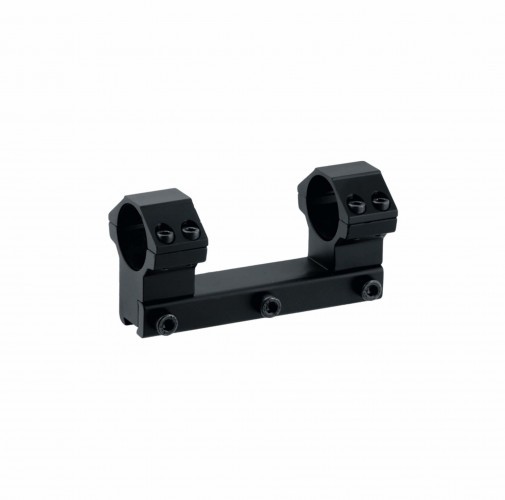 Кольца-моноблок для прицела Leapers UTG Accushot (RGPM2PA-25H4) D=25.4 мм H=21 мм на Призму (10-12 мм) | Высокий