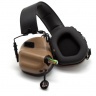 Наушники активные стрелковые Earmor Military Edition ME4 22-82 ДБ Койот