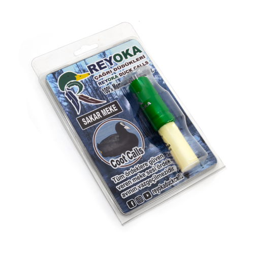 Манок духовой на утку лысуху Reyoka Meke Зелёный / Белый